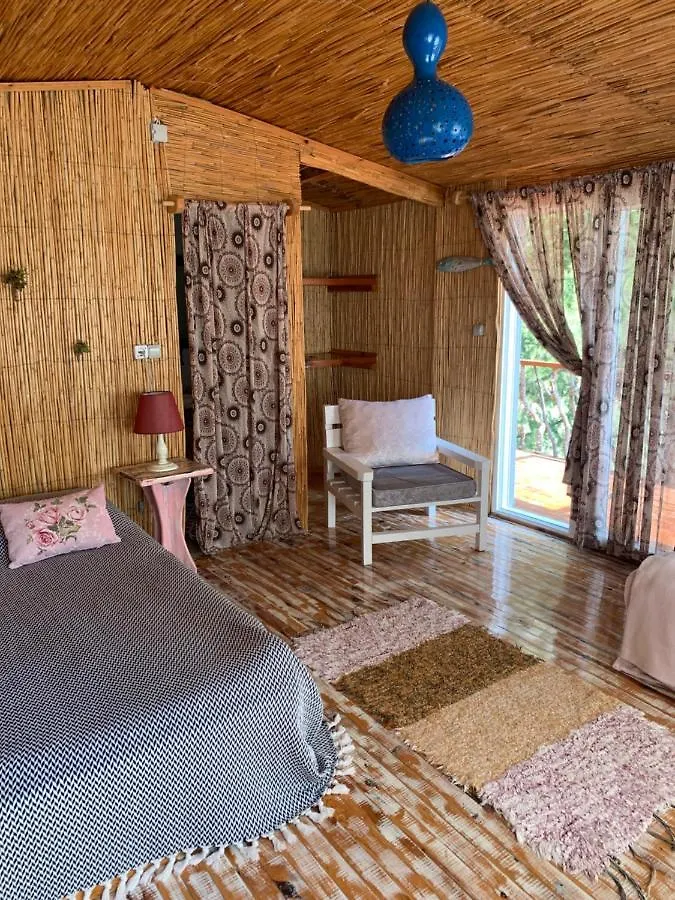 Hotel Turan Hill Lounge Faralya Türkei